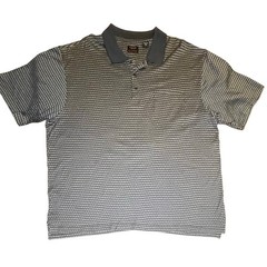 NWOT IZOD Golf Polo XXL Cotton Cool-FX Blue Textured Performance Shirt resort