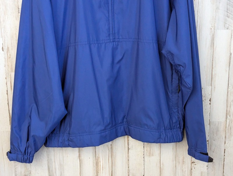 Cutter & Buck Windtec Golf Windbreaker Mens Large Blue Half Zip Pullover Jacket gallery