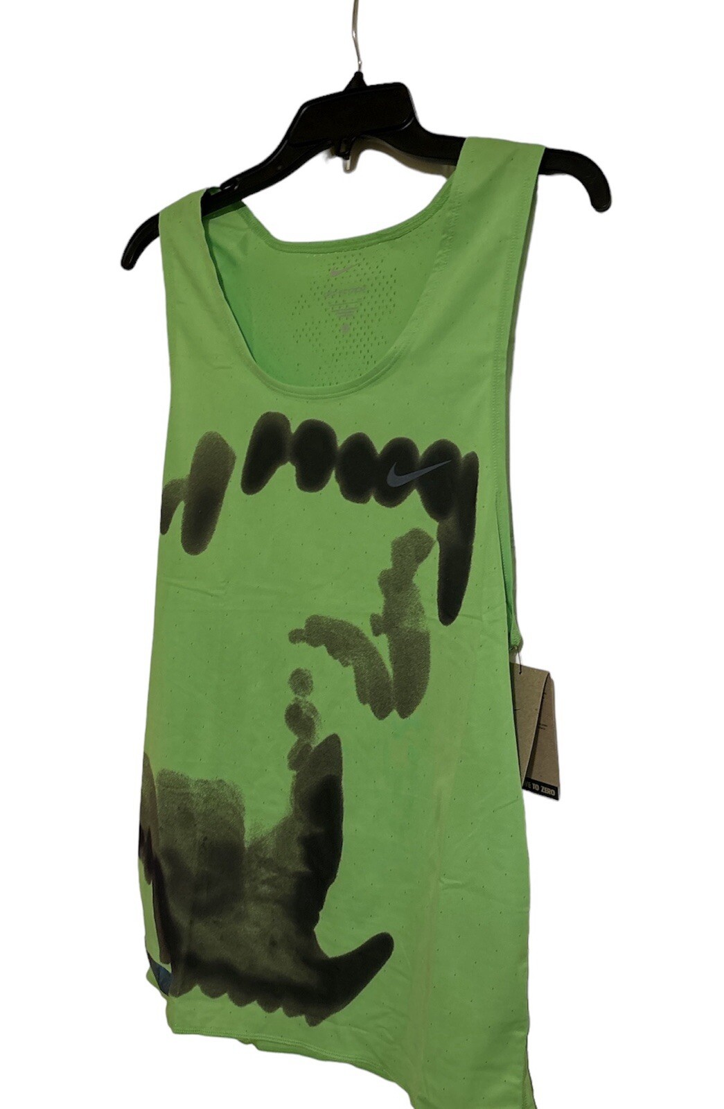 Size Small Men Nike Dri-FIT ADV Run Division Running Tank Top Green DX0845-313 gallery