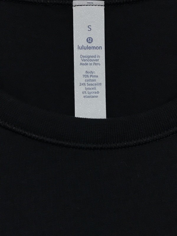 Lululemon 5 Year Basic Long Sleeve Tee *Vitasea Men’s Size S 🖤 Black BLK 47497 gallery