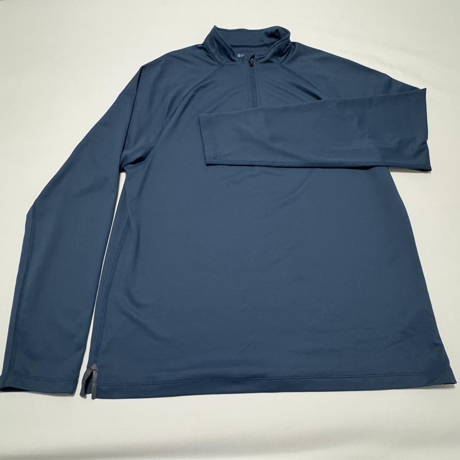Rhone Pullover Mens Medium Blue Quarter Zip Performance Athletic Top gallery