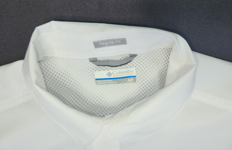 Columbia PFG men’s short sleeve button down vented collared active shirt NWoT Sm gallery