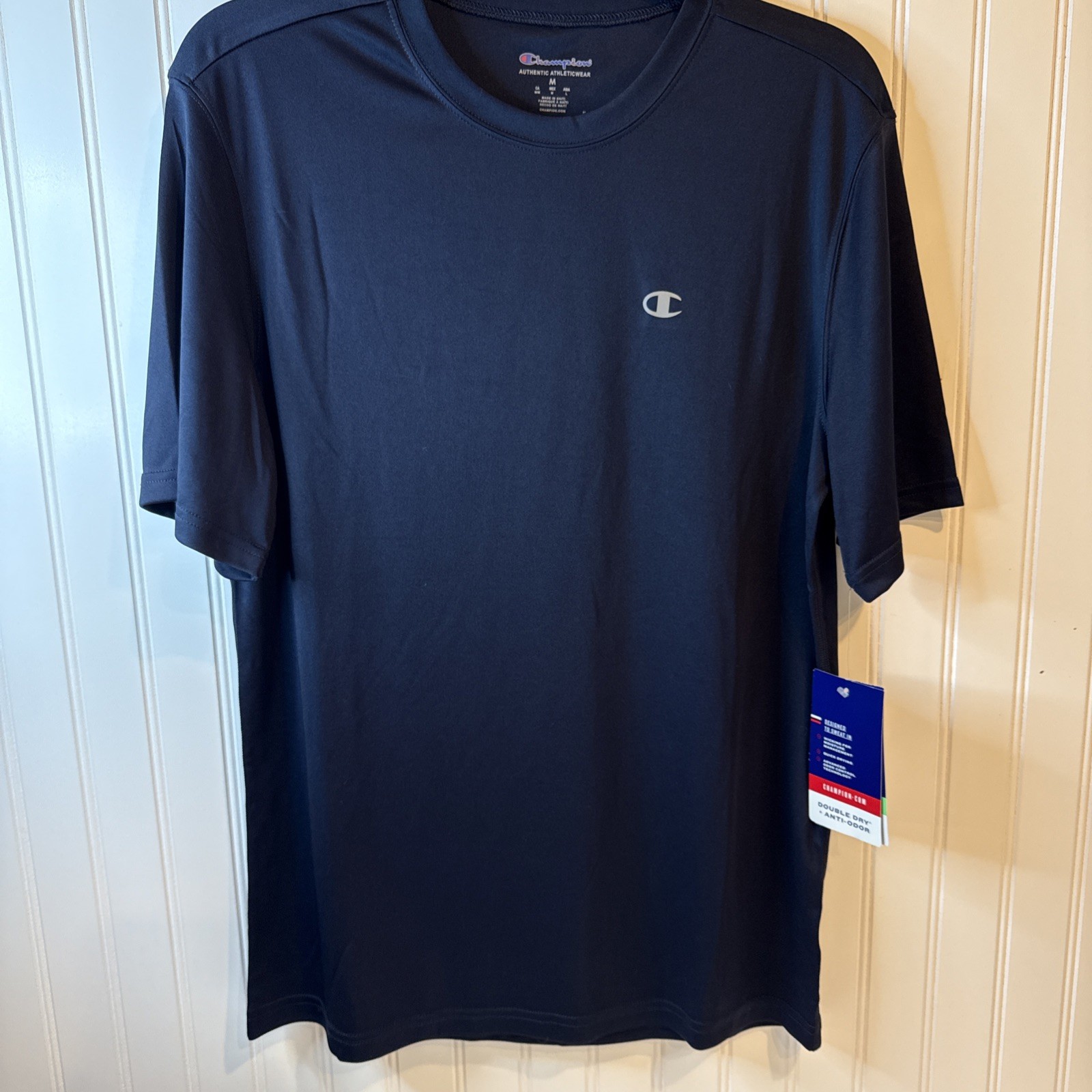 Champion Athletic Wear Men’s Quick Dry Navy Blue Shirt gallery