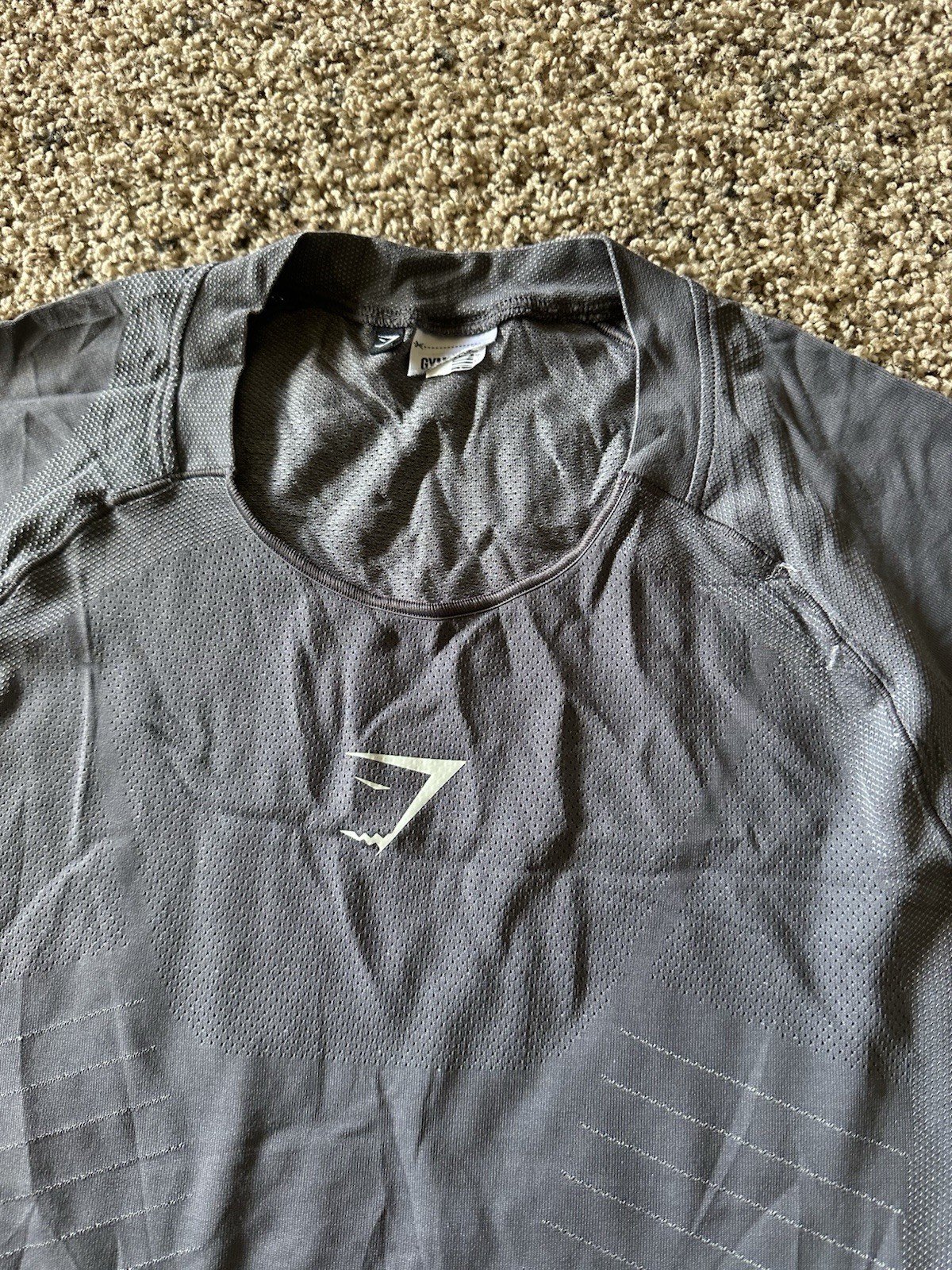 Gymshark Mens T-Shirt Short Sleeve Athletic Performance See Pictures M gallery