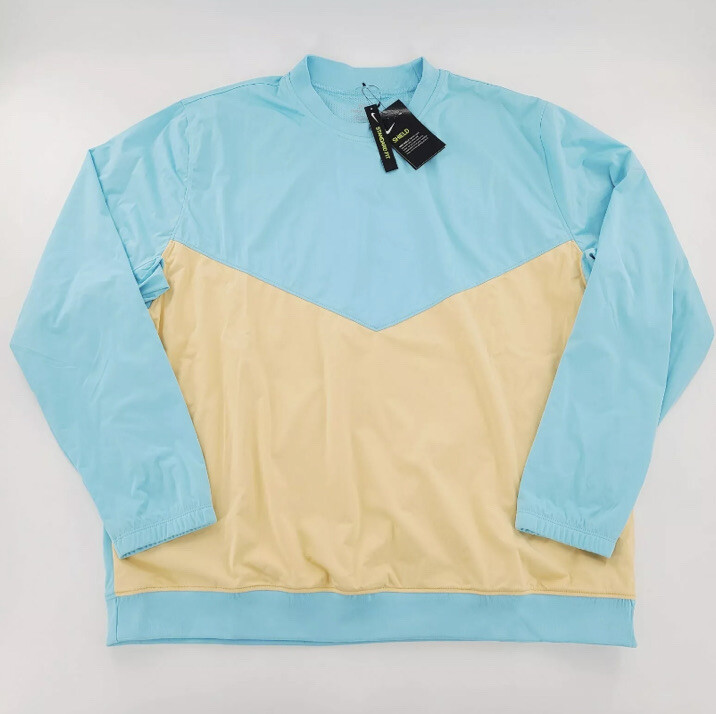 Nike Shield Victory Blue Gaze Crew Core Golf Jacket CI8986-496 Mens Size L NWT gallery