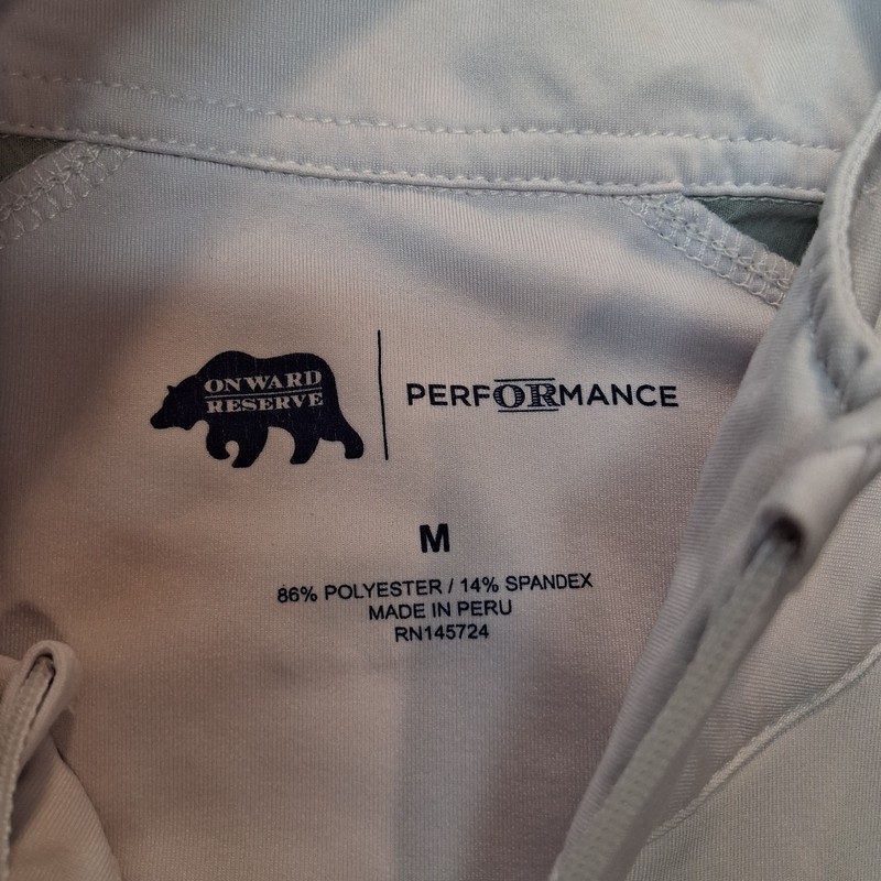 onward reserve quarter zip performance shirt mens medium poly spandex gallery