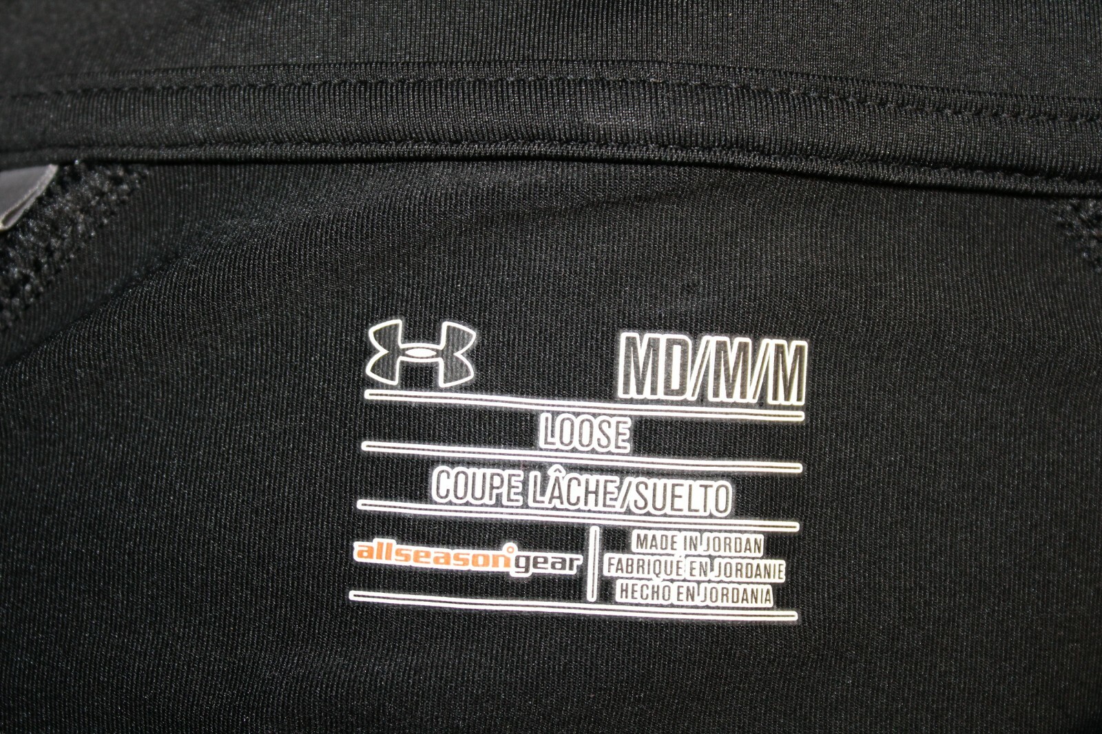 UNDER ARMOUR Mens medium M Warm-up Track Jacket/Jersey gallery