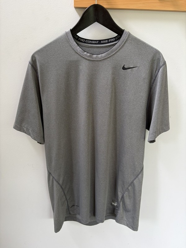 Lot of 3 Nike Pro Combat Fitted Dri-FIT Short Sleeve Shirt • Men's L gallery