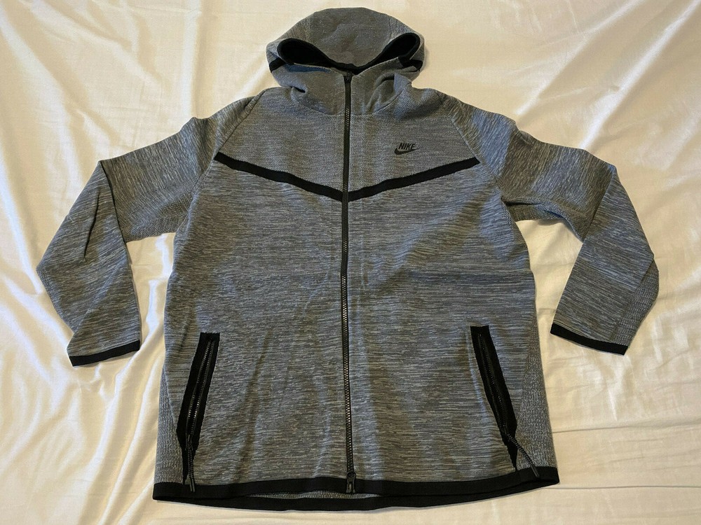 Nike Tech Knit Windrunner Jacket Size L 728885-043 Size Size NSW NikeLab Used