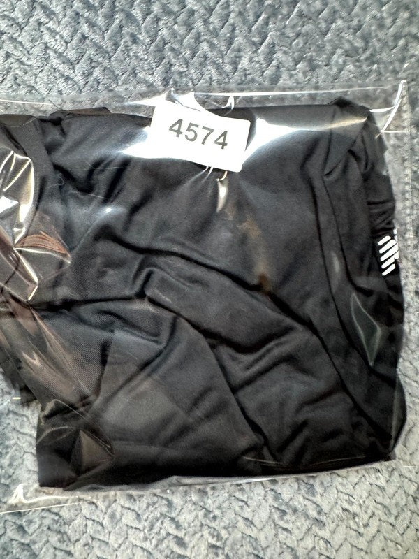 New Balance NB Dry T Shirt Mens L Black Crew Neck Running Performance Tech Tee gallery