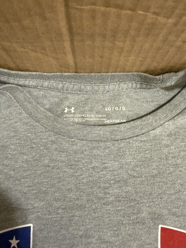 Under Armour Freedom American Flag Graphic T Shirt Mens Large USA Patriotic gallery