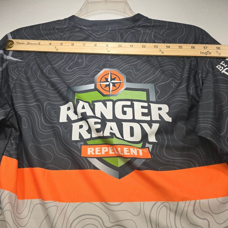 Athlos Ranger Ready Repellent Performance Shirt Mens Medium Long Sleeve Grey gallery