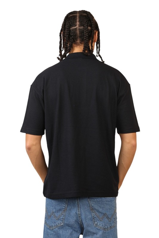 3 Pack Mens polo shirt 50/50 Polo Shirts Plain Unisex Men Tee T Shirt cotton gallery