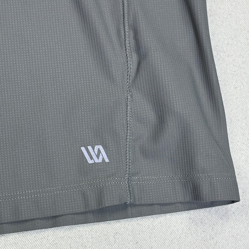 VRST Mens XXL Run Tee Silver Shadow Grey Reflective Performance Shirt MAX100362 gallery