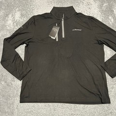 Callaway Shirt Mens Large Black Quarter Zip Golf Long Sleeve