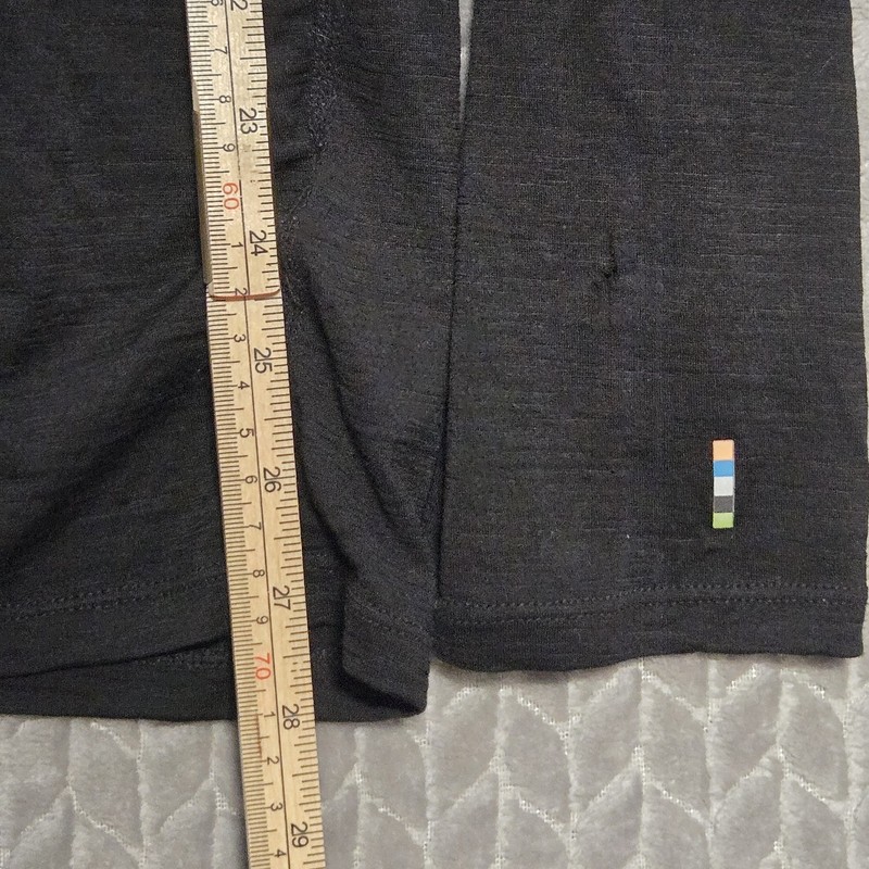 Smartwool Mens Thermal Merino 150 Base Layer Crew Long Sleeve Shirt Black Size L gallery