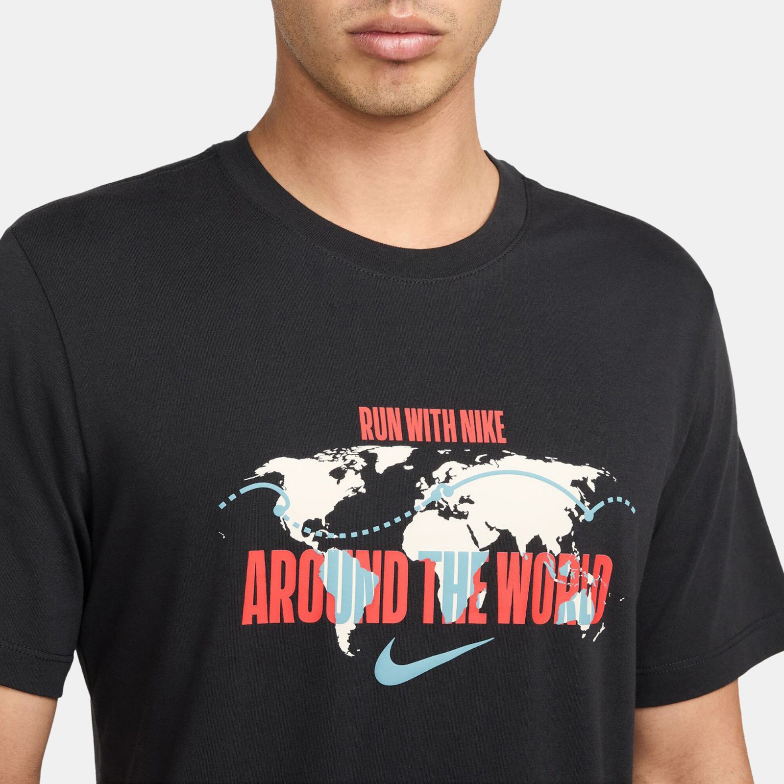Nike Men's Faded Black Fast Forward Running T-Shirt (IM3861-045) Size L - NWT gallery