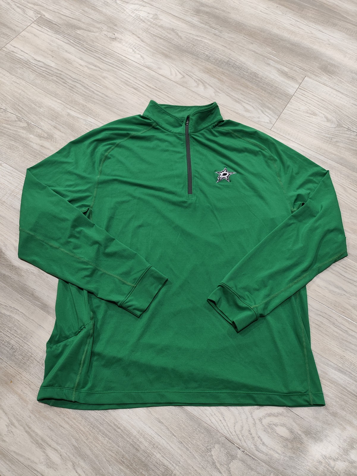 Dallas Stars Levelwear Heron Insignia Core Quarter-Zip Jacket - Kelly Green gallery