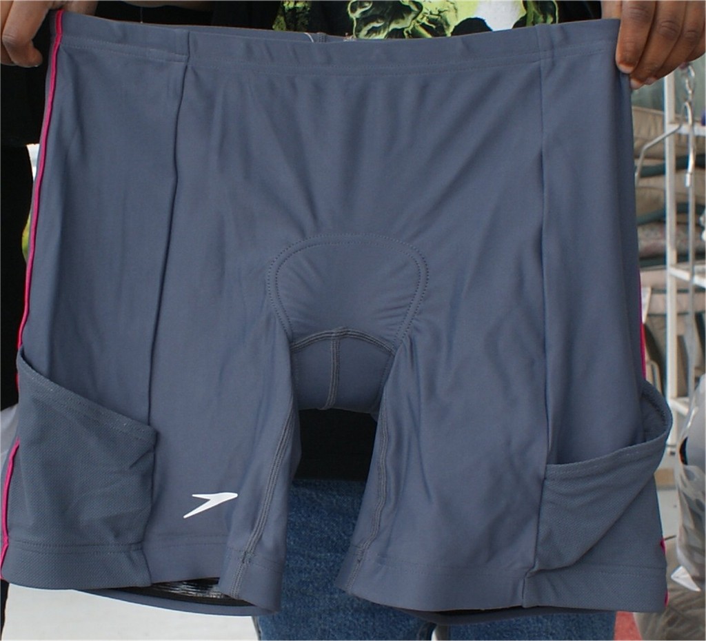 MENS SPEEDO BLUE RED CYCLING SHORTS NYLON NWT MEDIUM gallery