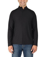Gerry Men’s Active Quarter Zip Long Sleeve Top Shirt Black Size XXL – New