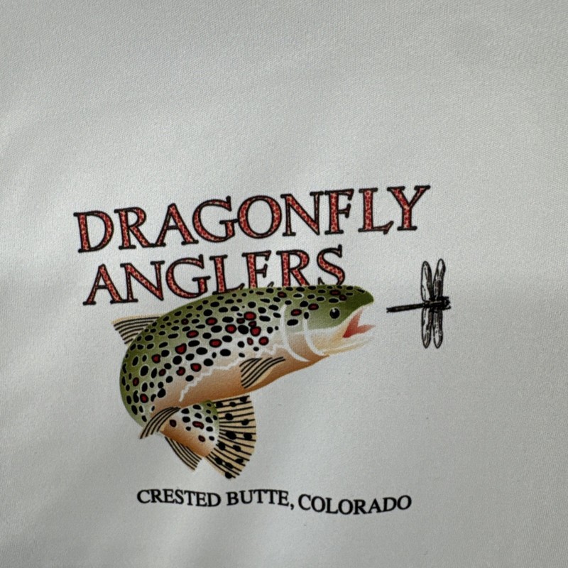 Simms Solarflex Shirt Medium Dragonfly Anglers Rash Guard Long Sleeve UPF50 gallery