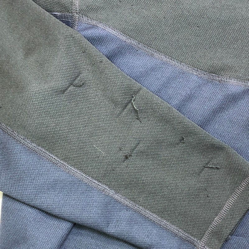 North Face Pullover Men's Large Blue Quarter Zip Outdoor Hiking Pocket Logo gallery