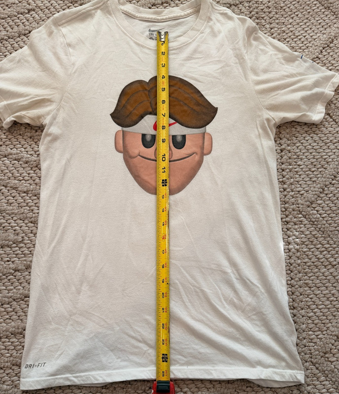 Rare Roger Federer Emoji Nike T-Shirt Medium Atheletic Cut gallery