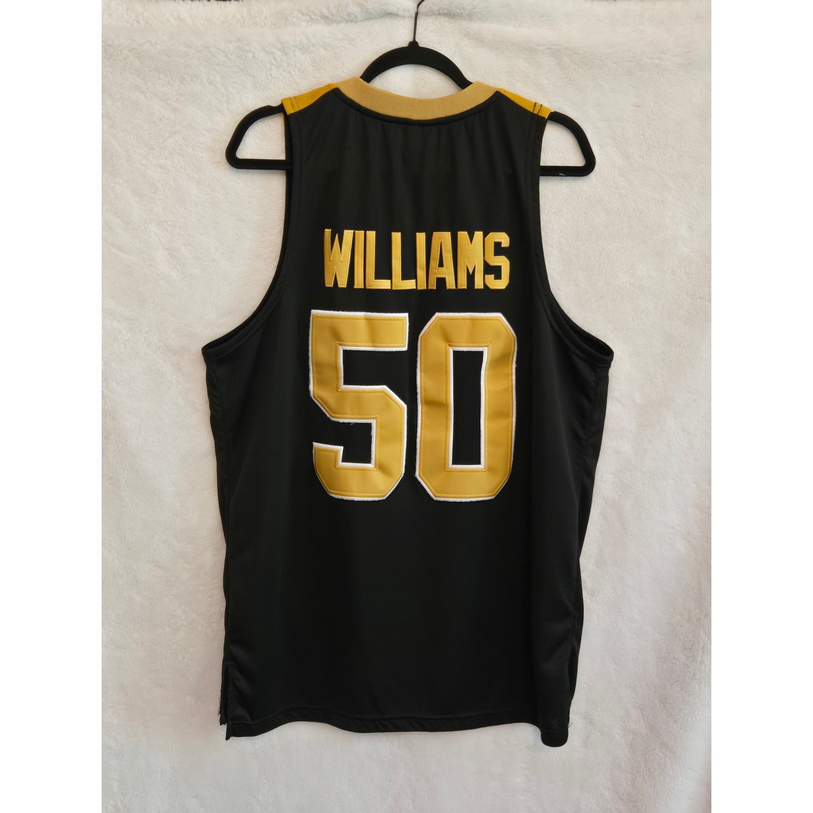 Nike Purdue Boilermakers Mens Large Williams #50 Basketball Jersey Black Gold gallery