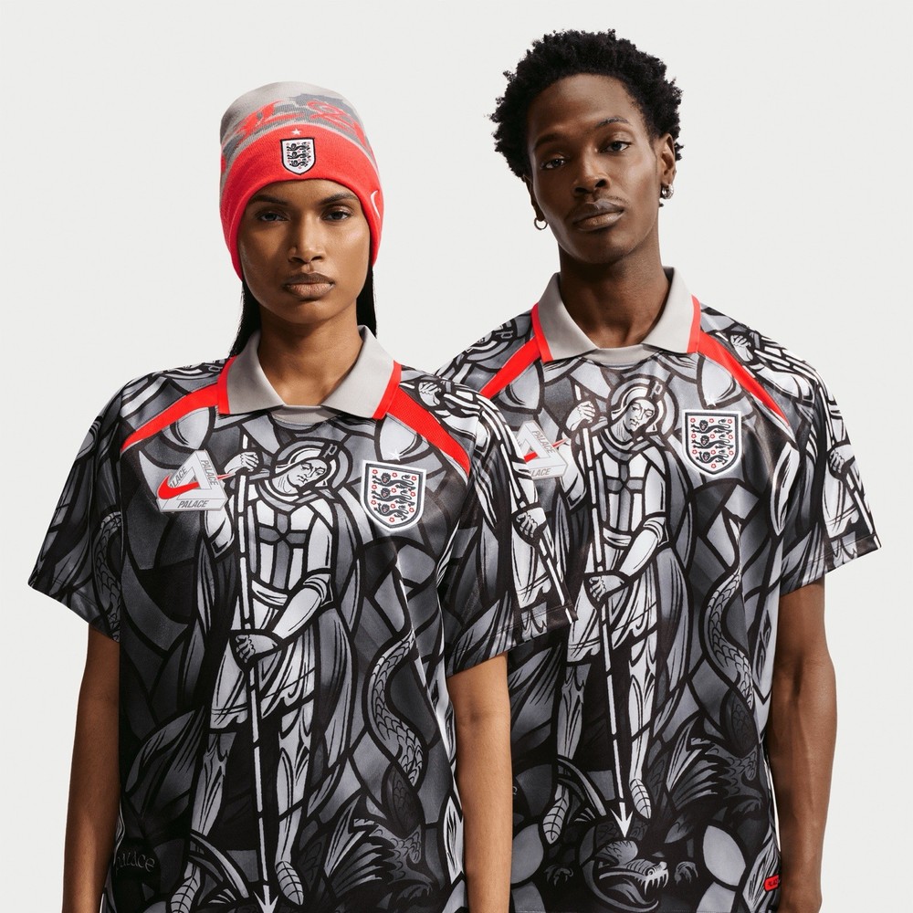 Palace X Nike England dri-Fit Football Jersey Size XL