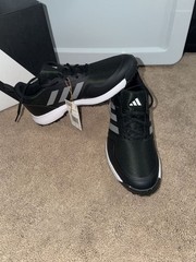 Tech Response 3 Wide Spikeless Golf Shoes – Black