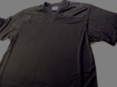 Teamwork Apparel Gym Jersey Mens 2XL Black Mesh Blank Workout Shirt Football Y2K
