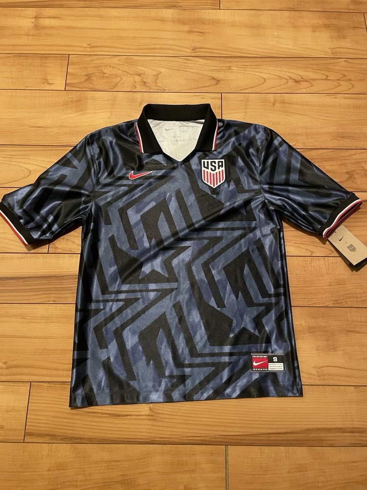New! Nike USMNT Energy Dri-Fit Soccer Jersey Top, Size S USA Brad Pitt *In Hand*