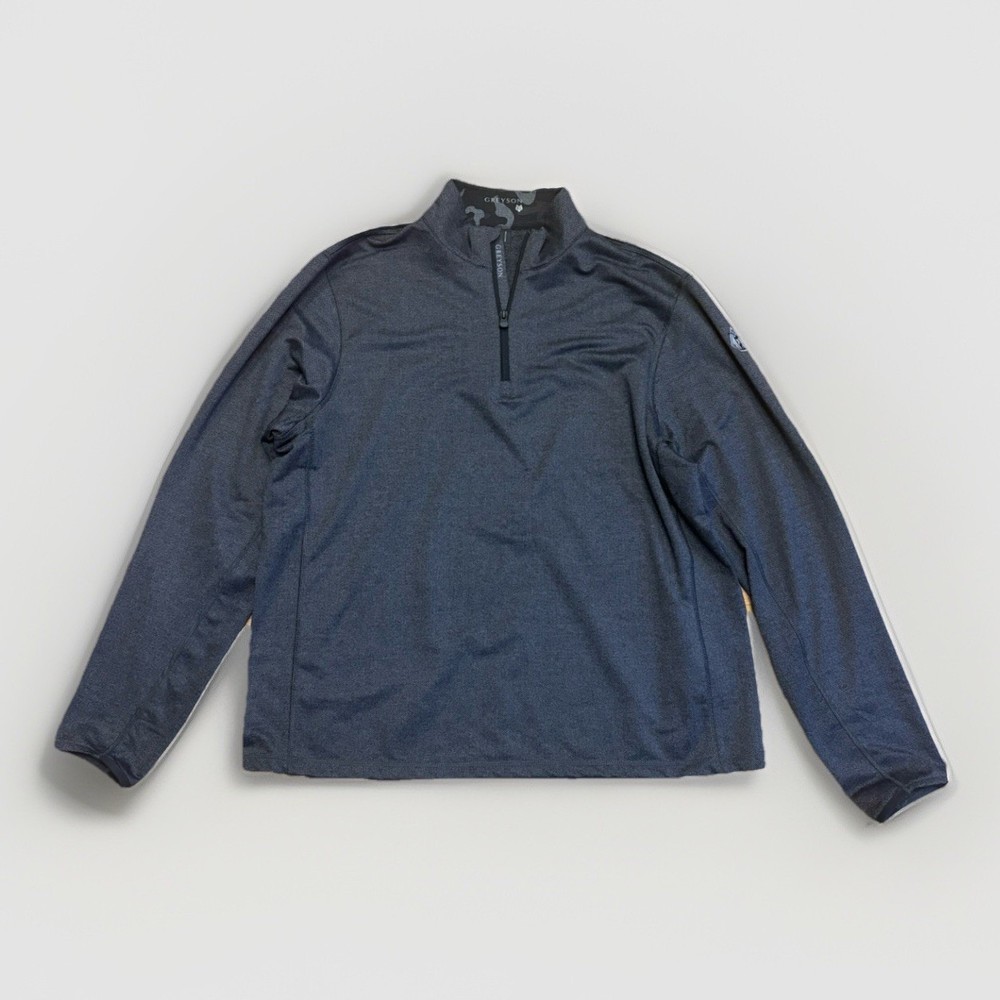 Greyson Men's Pullover, Tate Mockneck 1/4 Zip Up Quick Drying with Stretch XL
