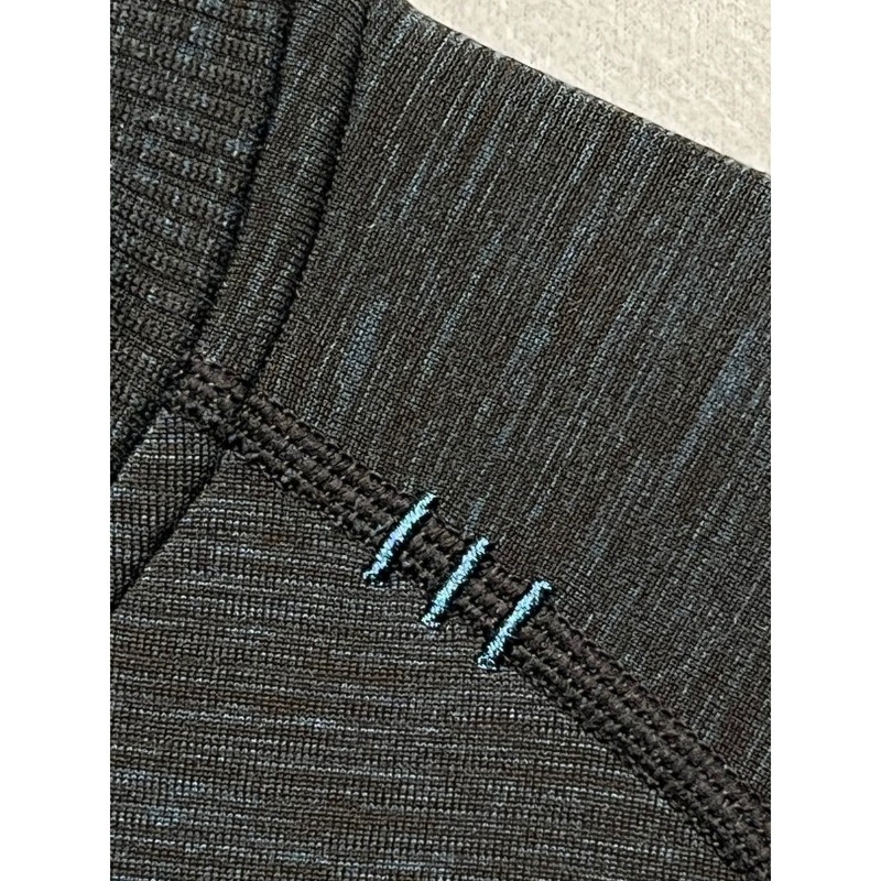 Lululemon Mens Metal Vent Tech 1/2 Zip 2.0 Pullover Dark Teal Black Space Dye L gallery