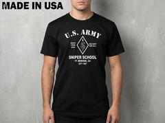 NEW Sniper School Army Special Forces Fort Benning SHIRT SIZE S-2XL MADE IN USA