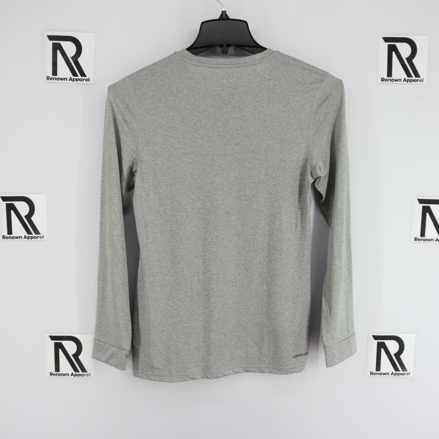 NWT Mens Adidas Creator Tee Gray Athletic Shirt Size XS Long Sleeve Casual Sport gallery