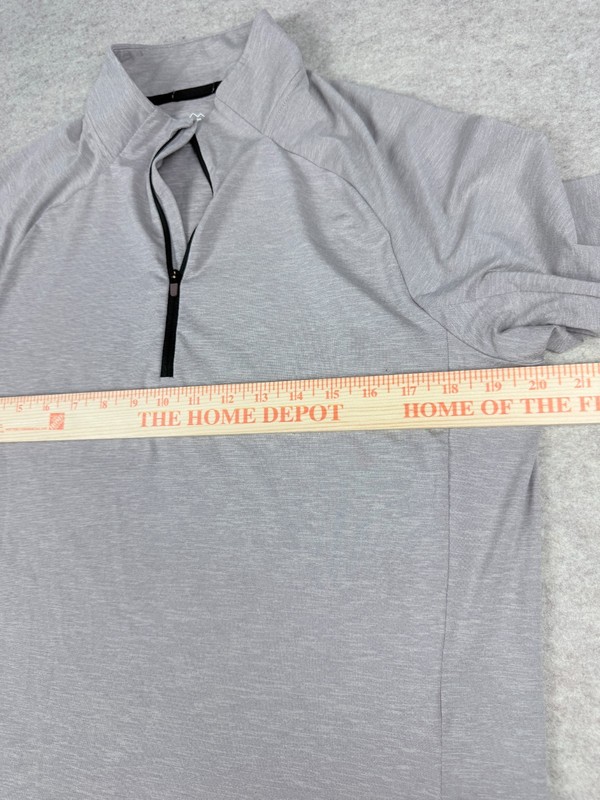 REI Co-op Pullover 1/4 Zip Men's M Active Pursuits Sweater Heather Gray Outdoors gallery