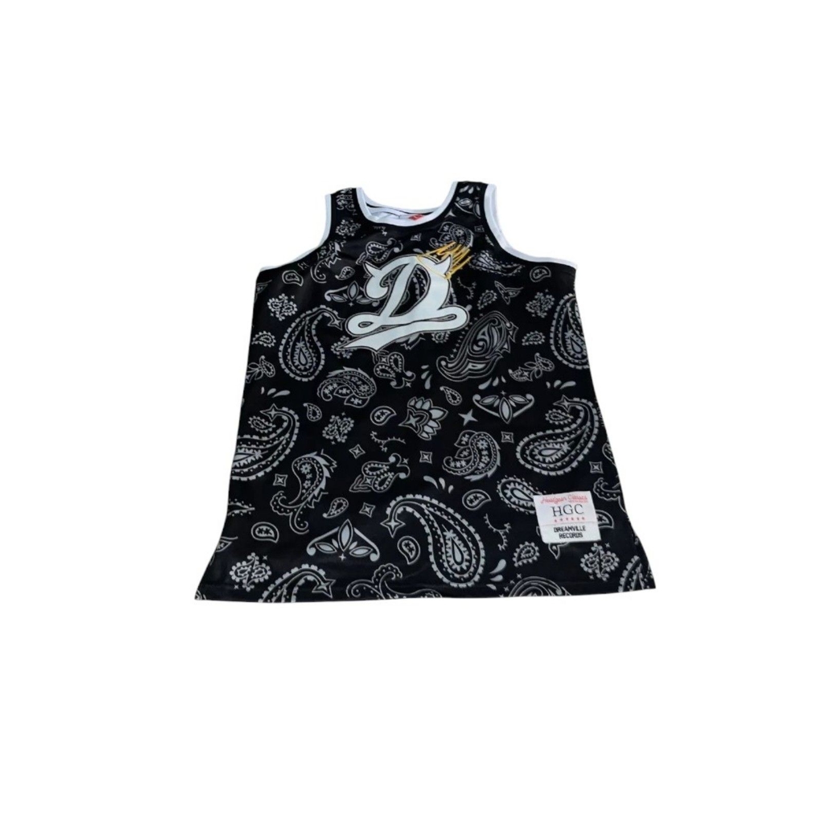 DREAMVILLE Headgear Classics Black Basketball Jersey | Sz: S | NWT gallery
