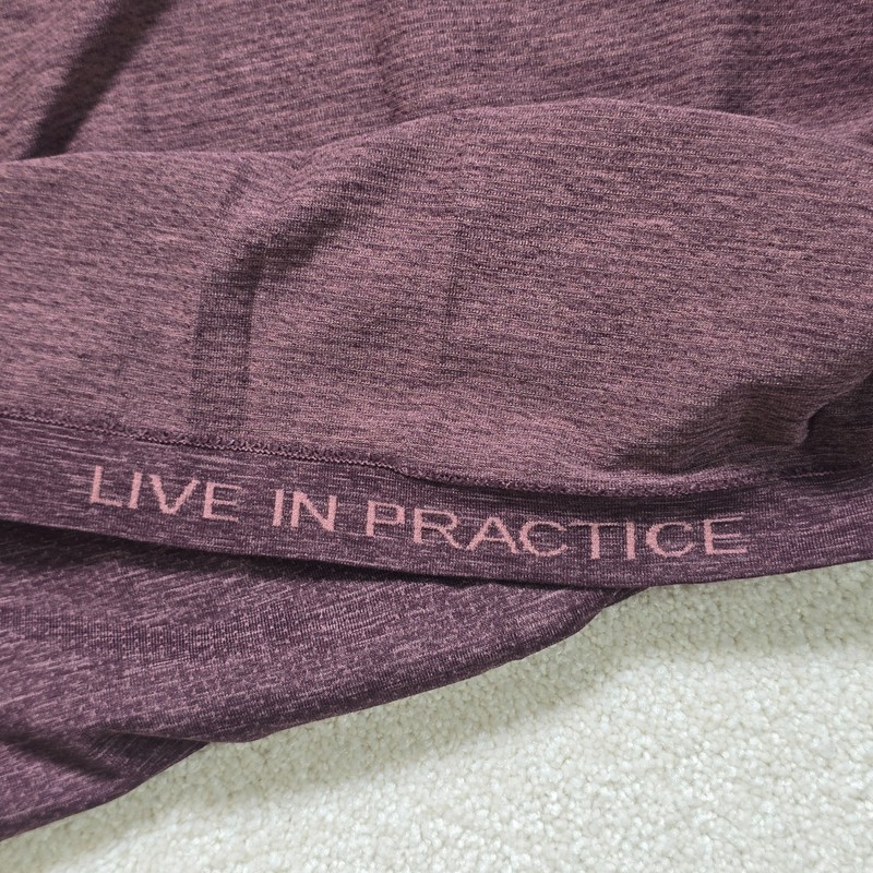 Lululemon Metal Vent Tech 2.0 Long Sleeve Shirt M Red Dust Arctic Plum Maroon gallery