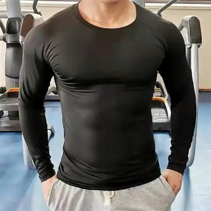 Athletic Compression Shirts Dry Fit Sleeve Gym Shirts Workout Athletic Shorts US gallery