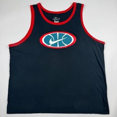 Nike Dri-FIT Basketball Tank Top Mens XL Black Red Gym Jersey Cotton CT6119-011