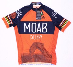 NWT – ASCEND Men’s ‘VOLARE ELITE’ Orange Multi SHORT-SLEEVE FULL-ZIP T-SHIRT-XXL