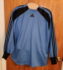 Vintage 2001 Adidas Equipment Goalkeeper Shirt Jersey Size XL