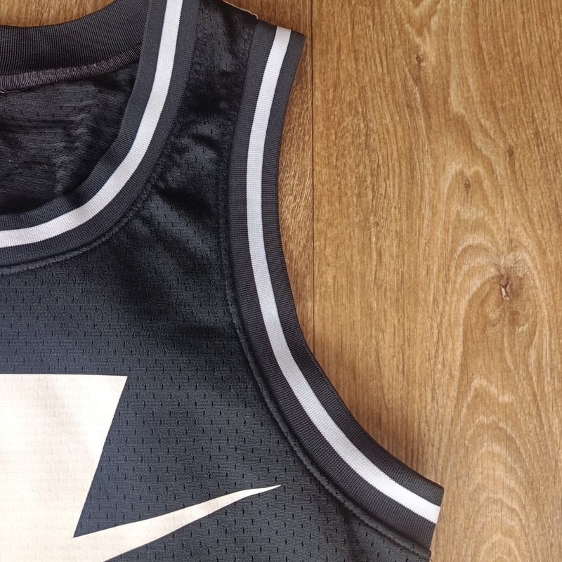 NIKE SPORTSWEAR NSW MEN MESH CHECK PRINTED TANK TOP JERSEY - BLACK AR1636 Size S gallery