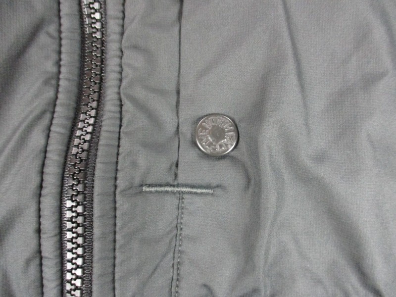 The North Face Pullover Mens Medium Gray Fleece Quarter Zip Patterned Logo Warm gallery