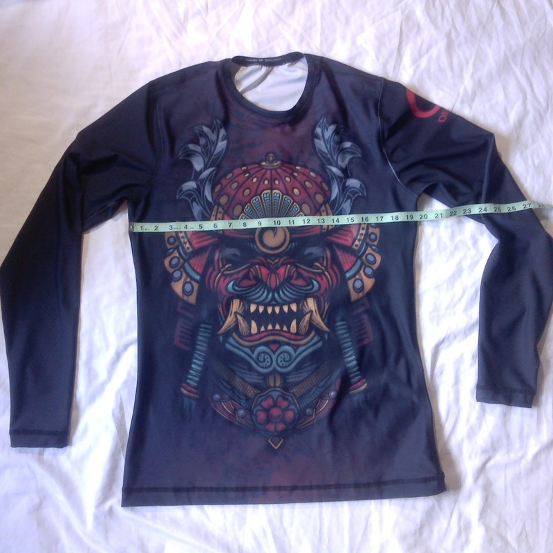 Origin Compression Fit Men's 2XL Long Sleeve Japanese Style Art Made In USA gallery