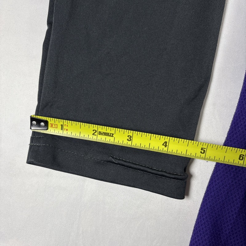 Nike Mens Large Dri-FIT Long Sleeve Training Shirt, Gray Purple Athletic Perf gallery