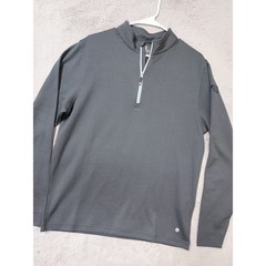 FootJoy Pullover Mens Medium Thermo Series Quarter Zip Golf Activewear Top Grey