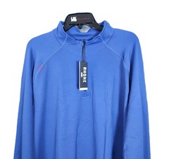 NWT Rhone Session 1/4 Zip 2XL Performance Stretch Anti Odor Italian Fabric $108