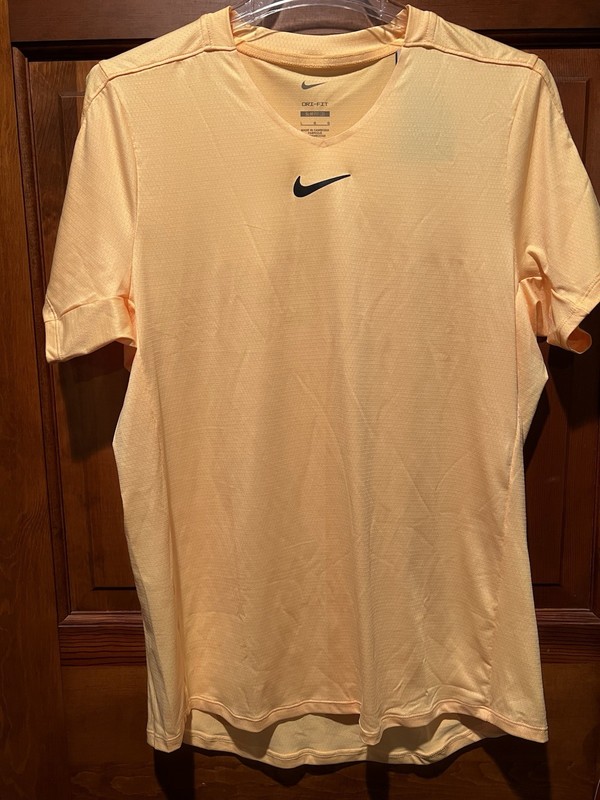 Nike Court Dri-Fit Advantage Tennis Alcaraz DD8317-848 Citron Pulse NWT Size L gallery
